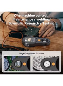 Generic 2.0inch 500X Digital Microscope 1080P Video Coin Microscopio with Magnifying Glass Wiht 8Leds for Electronics Repair Windows/Mac  - Image 2