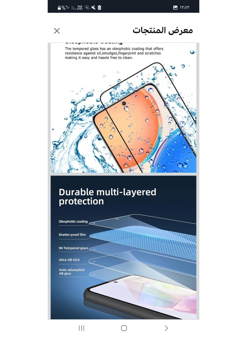KING KONG Samsung A56 / A36 / A55 / A35 (3-Pack) Shatterproof Screen Protector – Full Coverage, Long-Lasting Protection at a Better Price" - Image 3