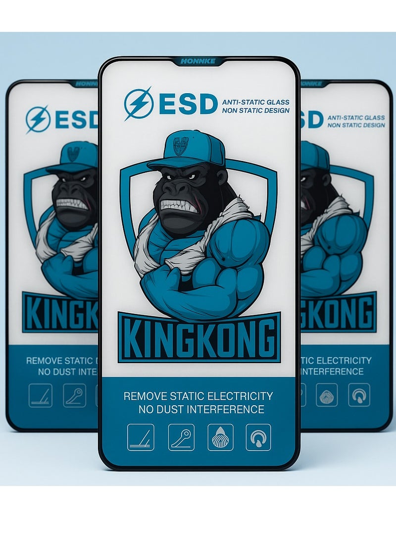 KING KONG Samsung A56 / A36 / A55 / A35 (3-Pack) Shatterproof Screen Protector – Full Coverage, Long-Lasting Protection at a Better Price" - Image 1
