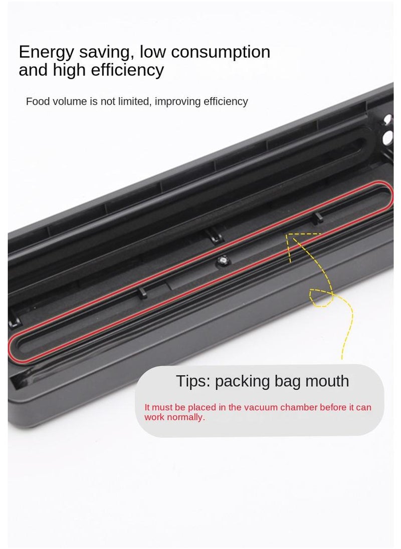 General - Vacuum Sealer Machine With Starter Kit Automatic PowerVac Air Sealing Machine For Food Preservation Dry And Moist Sealing Modes Built-in Cutter Easy Cleaning And Storage - Image 1