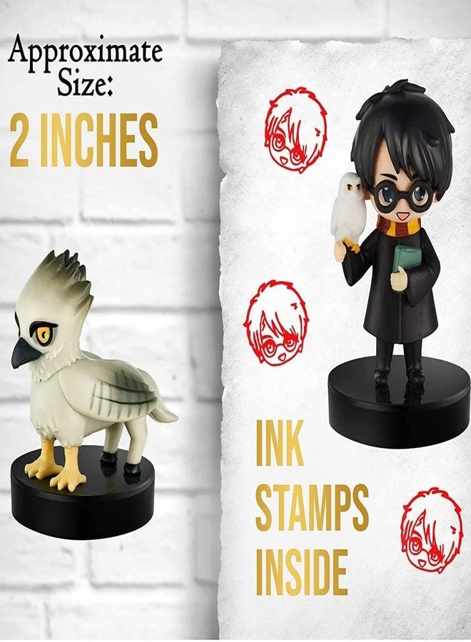 Harry Potter Cake Topper - Cake Decorations Bundle with 12 Topper Figures (1.5"), Stickers, & More | Harry Potter Party Supplies - Image 3