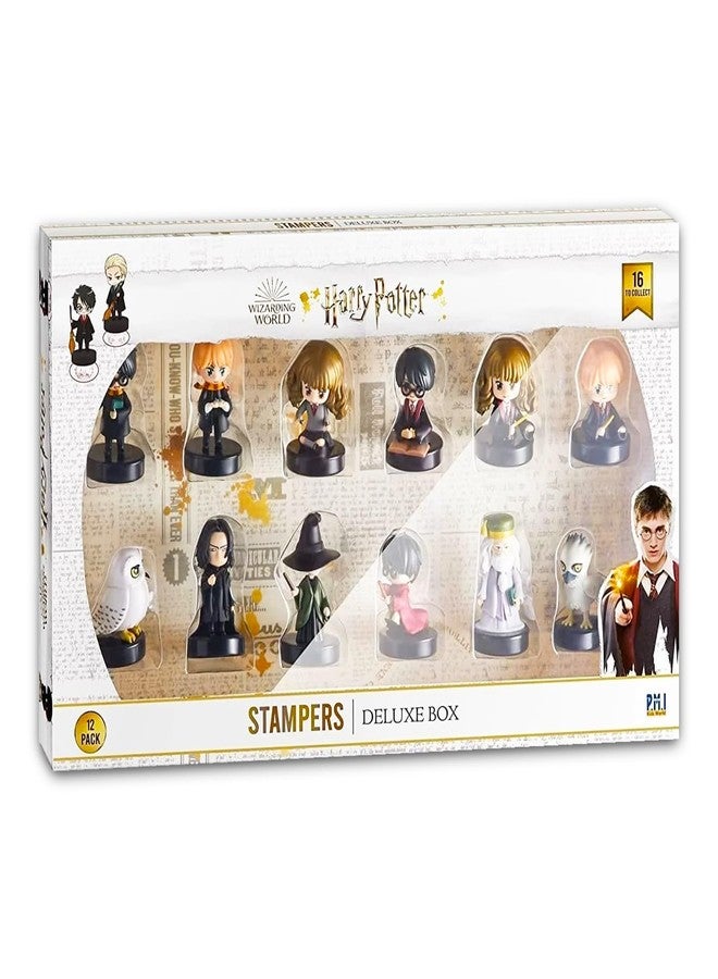 Harry Potter Cake Topper - Cake Decorations Bundle with 12 Topper Figures (1.5"), Stickers, & More | Harry Potter Party Supplies - Image 4