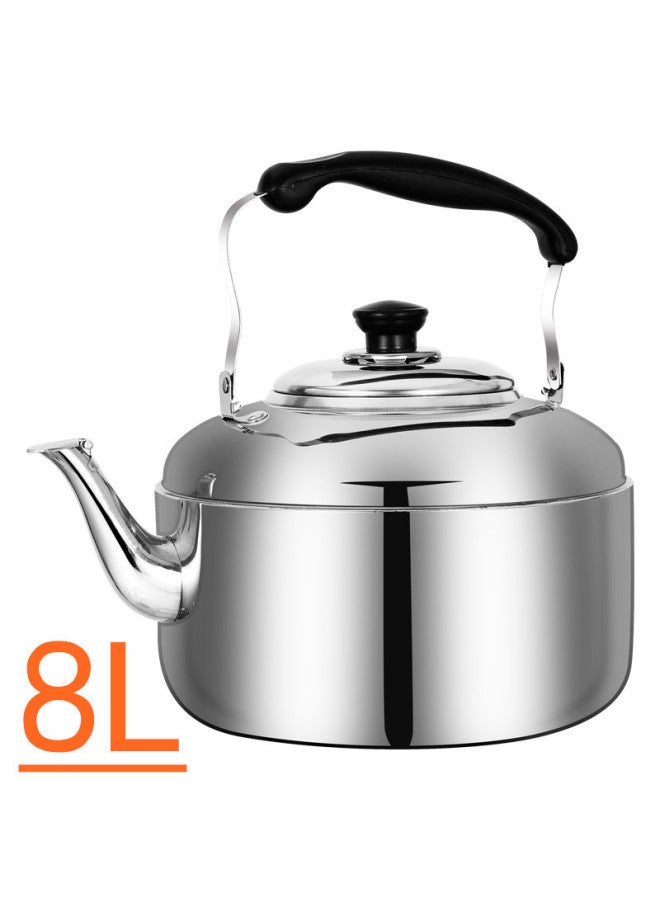 Food Grade Stainless Steel Kettle Zhongbao Pot Special Price Sound Kettle Teapot Large Capacity Universal Stove-Capacity:8L Zhongbao Kettle  - Image 1