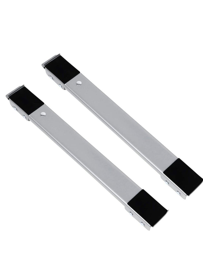 Washing Machine Stand with Wheels Adjustable Roller Base Mobile Roller Refrigerator Base Moving Cart for Dryer Fridge Furniture - Image 1