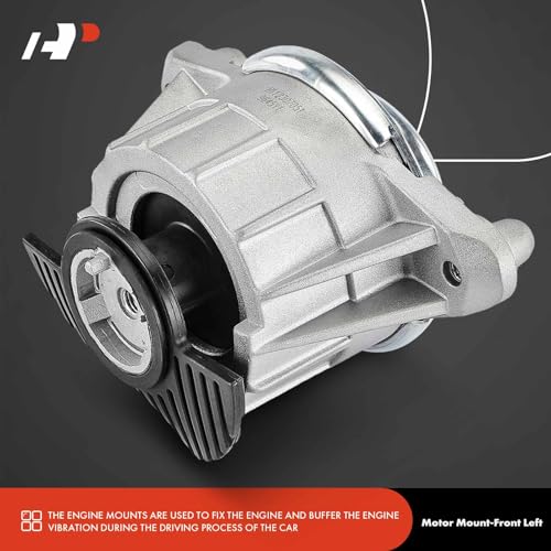 A-Premium مجموعة A-Premium من 3 قطع لدعامة محرك السيارة ودعامة نقل الحركة متوافقة مع مرسيدس-بنز C300 2008-2011، C350 2008-2015، E350 2010-2016، E400 2014-2017، 3.0L 3.5L، دفع خلفي، نقل حركة أوتوماتيكي - Image 4