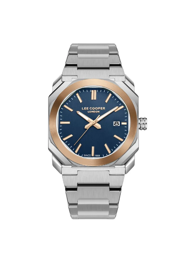 لي كوبر Men's Metal Analog Watch LC08185.590 - 40 mm