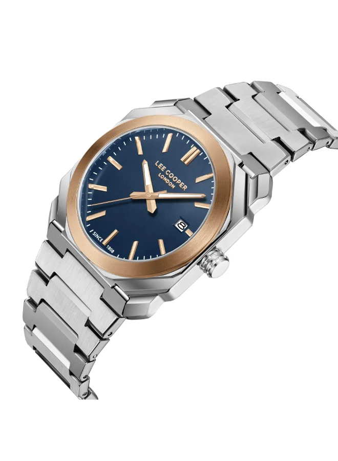 لي كوبر Men's Metal Analog Watch LC08185.590 - 40 mm