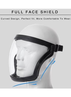 Excefore Super Protective Anti-Fog Face Shield, Unisex Hd Transparent Full Face shield, Reusable Eye, Nose, Mouth Protection  - Image 5