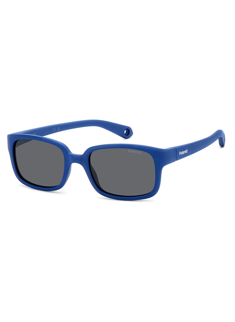 Kids Unisex Polarized Rectangular Sunglasses - Pld K008/S Blue Millimeter - Lens Size: 44 Mm - pzsku/Z98386323AA0F03702CEEZ/45/_/1708348254/704792e6-15ee-4ae1-a199-69a2b0069ad5