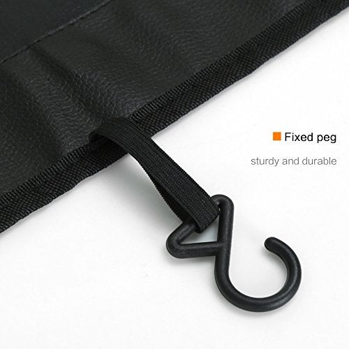 RUPSE 3 Pcs Fender Protectors for Mechanics,Microfiber Leather Car Fender Cover Mats Pads,Mechanic Magnetic Fender Protector Mat with Hooks - Image 4