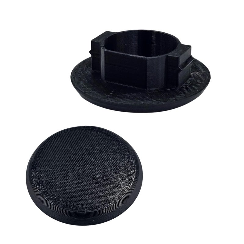 EMALPE Spare Tire Lock Cap Replacement for Ford F150 20142018 Protective Key Case Black - Image 3