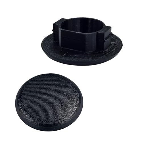 EMALPE Spare Tire Lock Cap Replacement for Ford F150 20142018 Protective Key Case Black - Image 1