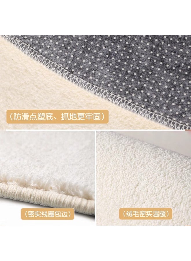 Manshuo Master Bedroom Bay Window Cushion, All-season Window Sill Pad, Thickened, Can Be Cut To Size, Cream Style, 80*180cm