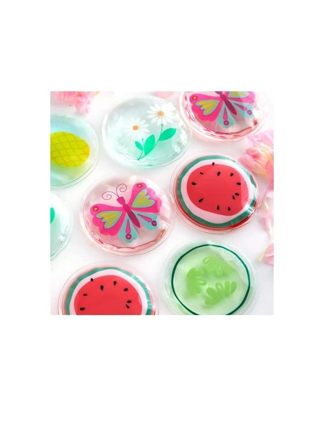 CALA Eye Pads Hot & Cold - Reduces Puffiness & Relieves Tension (Purple Butterfly) - Image 4