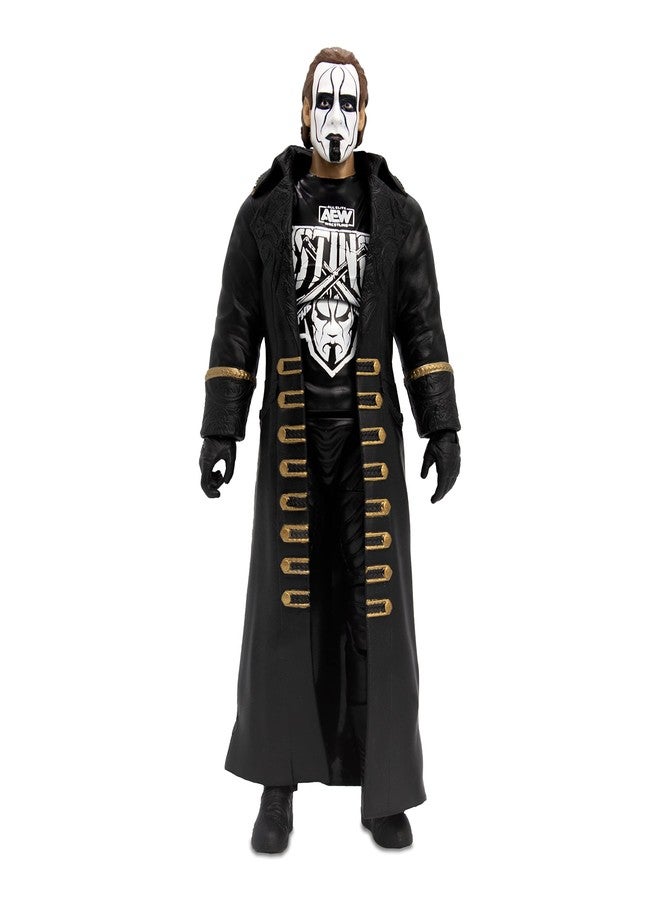 Aew All Elite Wrestling - 6-Inch Sting Figure with Accessories - AEW Unmatched Collection Series 2 - Luminaries - Image 4