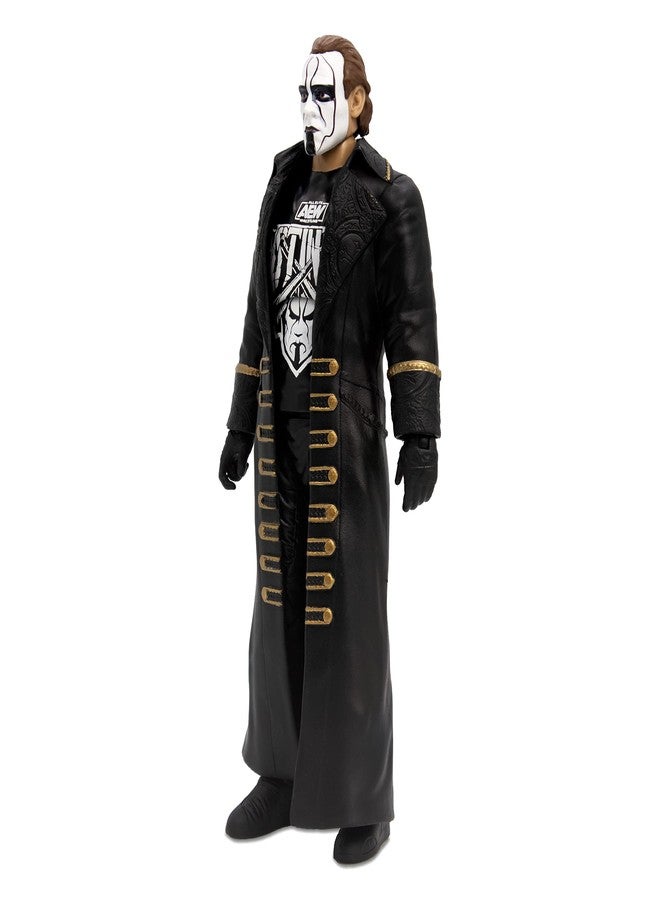 Aew All Elite Wrestling - 6-Inch Sting Figure with Accessories - AEW Unmatched Collection Series 2 - Luminaries - Image 5