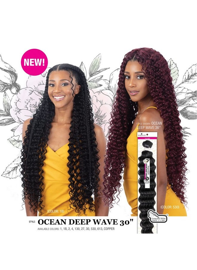 FREE TRESS Milky Way Organique Mastermix Ocean Deep Wave 30" (Pack Of 1 1)  - Image 3
