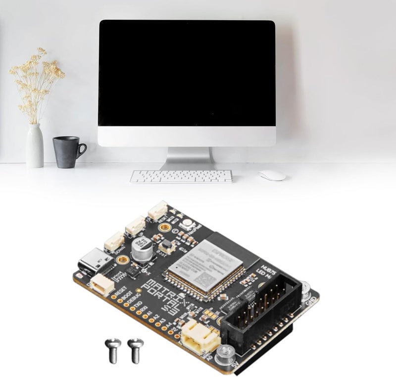 شاشات مصفوفة LED ESP32S3 لمشاريع الكمبيوتر مع CircuitPythons باللون الأسود (CircuitPythons Display) - Image 2
