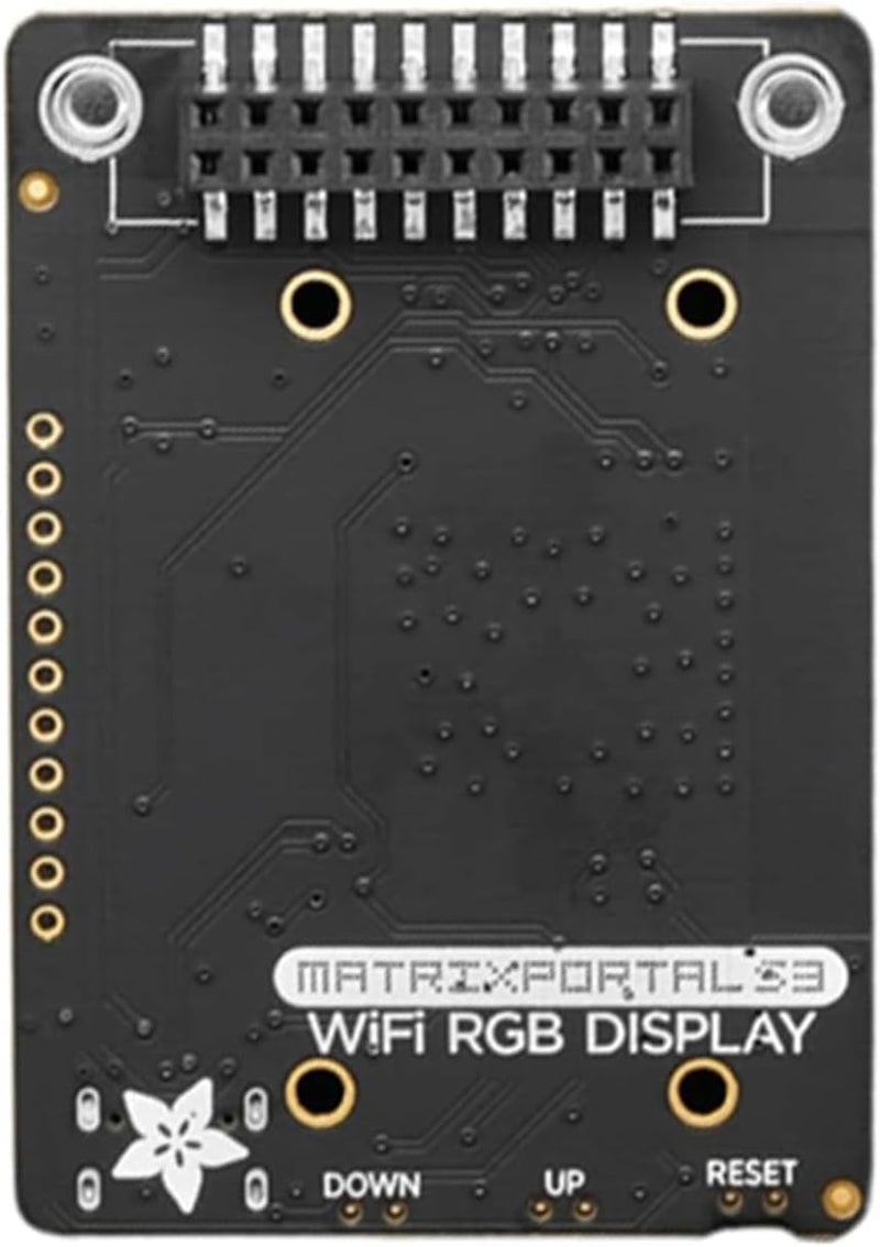 شاشات مصفوفة LED ESP32S3 لمشاريع الكمبيوتر مع CircuitPythons باللون الأسود (CircuitPythons Display) - Image 3