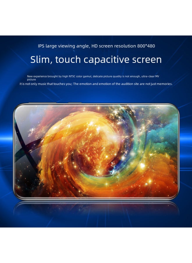 3.6 Inch 4 Inch Android Smart WIFI Internet Mp3 Mp4 Mp5 Touch Screen Walkman Music Player-Body Color:3.6 Inch X15WIFI Version + Bluetooth Black-Memory Capacity:1G Running +8g Storage