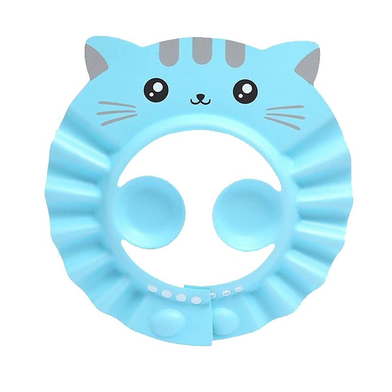 PENINSULA LOVE Baby Shampoo Cap Waterproof Baby Shower Cap Adjustable Bathing Hat Visor Hat with Ear Muffler for Toddler Infants Kids - Image 5