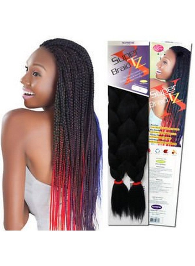 SUPREME شعر إكسبريشن متسلسل مسبق المد 48 بوصة 2 حزم في عبوة 1 (صفقة حزم 3) - Image 1