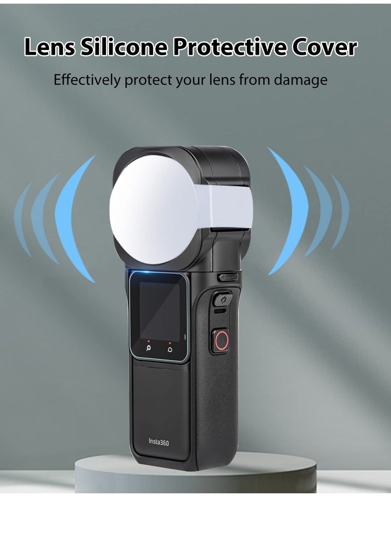 SOLARAE Dual Lens Guard PC Protective Case for Insta360 ONE RS 1-Inch 360 Edition Protector Screen Protection Kit Sports Camera Accessories - Image 4