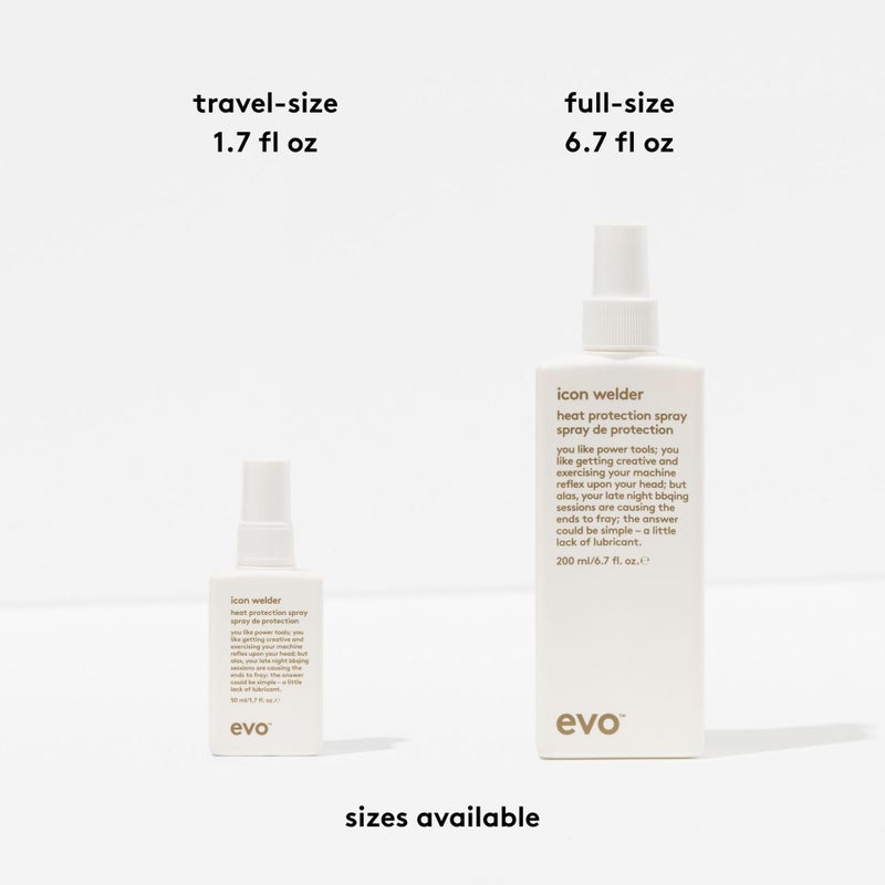 EVO Icon Welder Heat Protection Spray - Full Size Heat Protectant To Protect Against UV Damage, Provide Style Control & Touchable Finish - 6.7fl.oz - Image 5