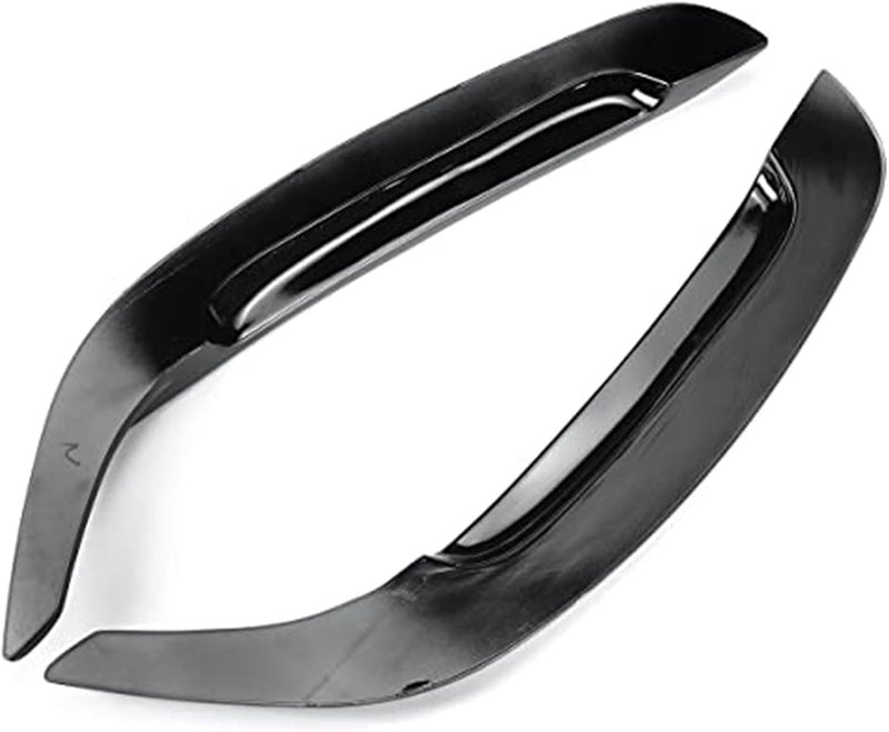 QASULER Car Front Door Fender Scoops Vent Cover - Image 4