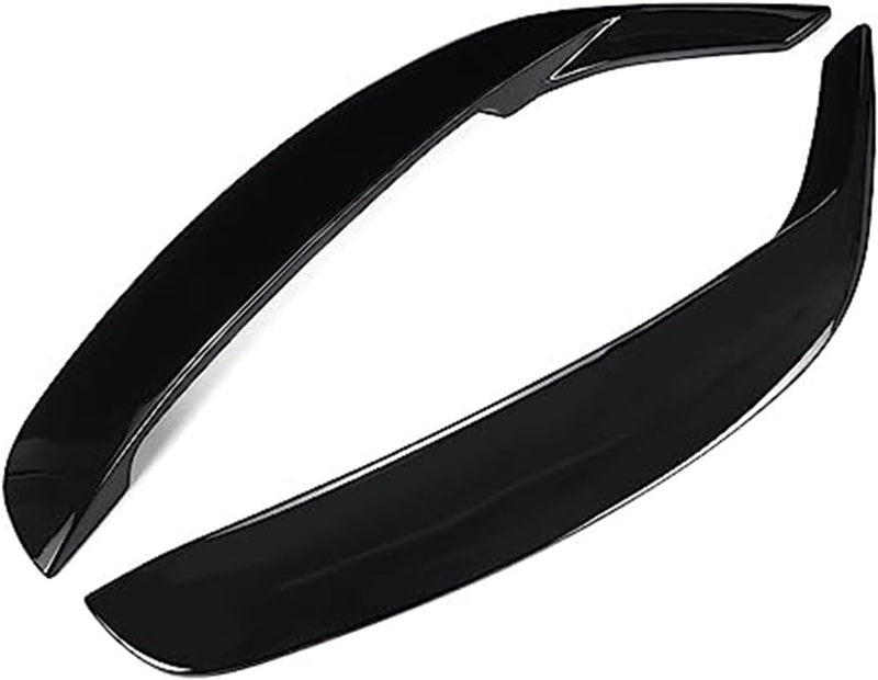 QASULER Car Front Door Fender Scoops Vent Cover - Image 1