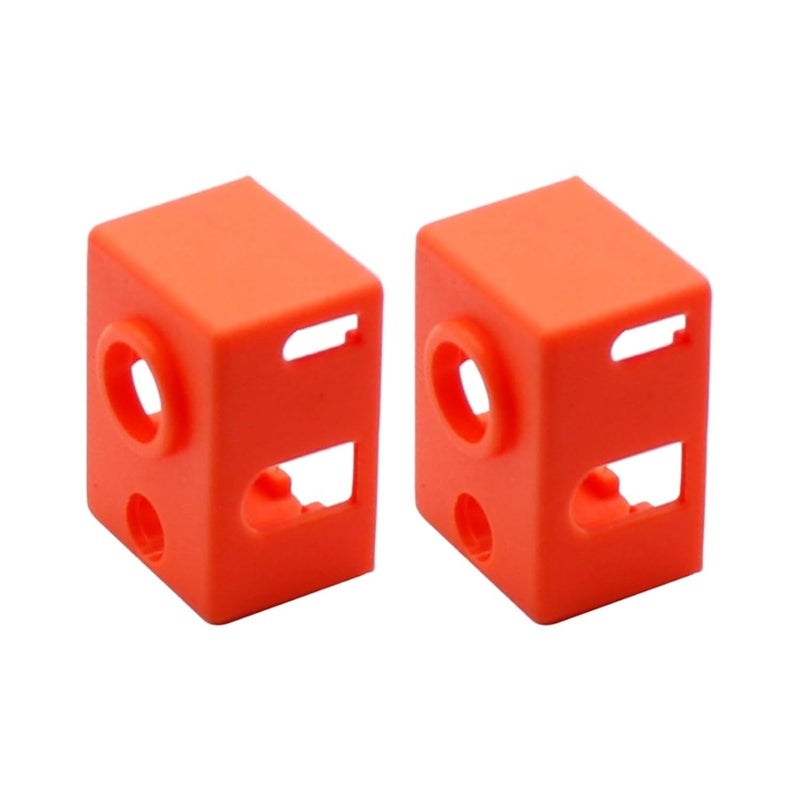 Blue Cartridge Heater Silicone Socks V6 for Dragon Heatblock PT100 Hotend Nozzle 1pcs - Image 4