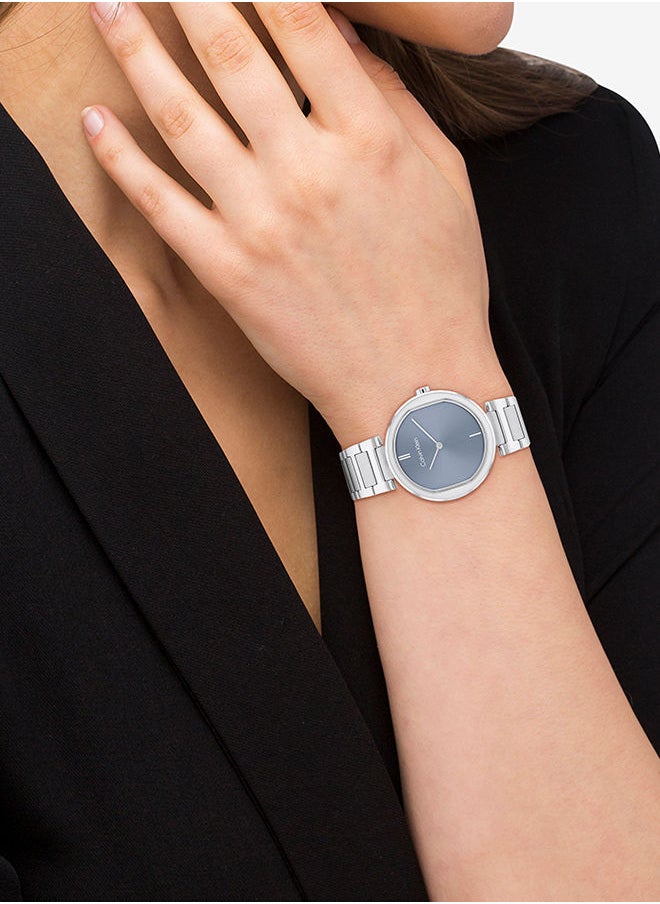CALVIN KLEIN - Women Analog Round Shape Stainless Steel Wrist Watch 25200250 36Mm - Image 1