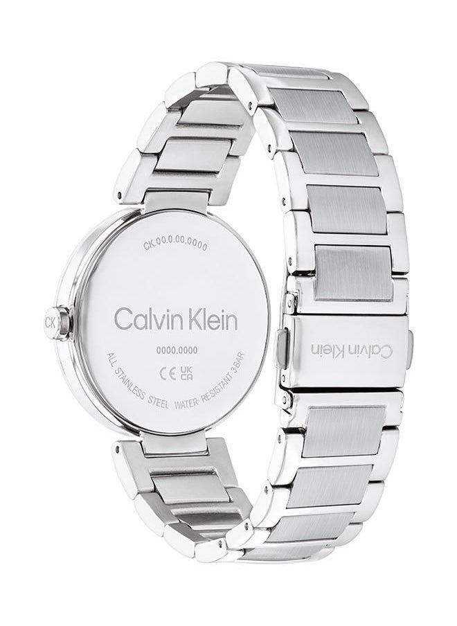 CALVIN KLEIN - Women Analog Round Shape Stainless Steel Wrist Watch 25200250 36Mm - Image 1