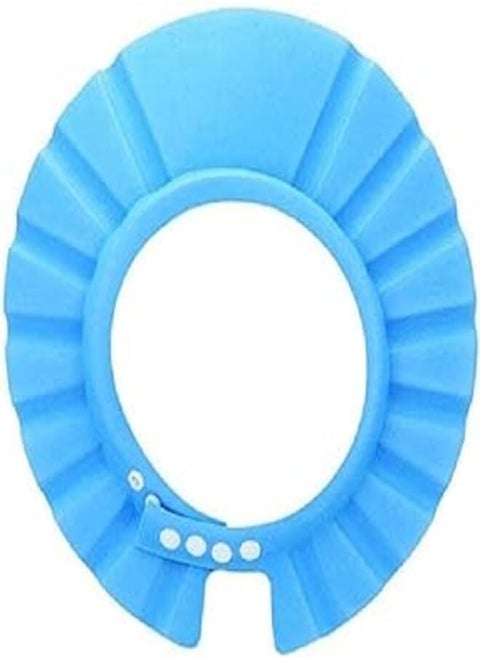 Leon Frog Baby Adjustable Shower Cap (Blue, 0-6 Years)