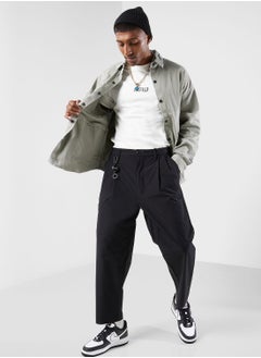 izzue Washed Twill Panel Shirt  - Image 4