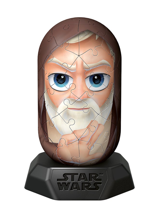 Ravensburger Hylkies Star Wars Obi‑Wan Kenobi 3D Puzzle – 54-Piece Capsule Model, Approx. 12 cm Tall, Numbered Assembly with Display Stand, No Glue Needed | 12001015‑9 - Image 2