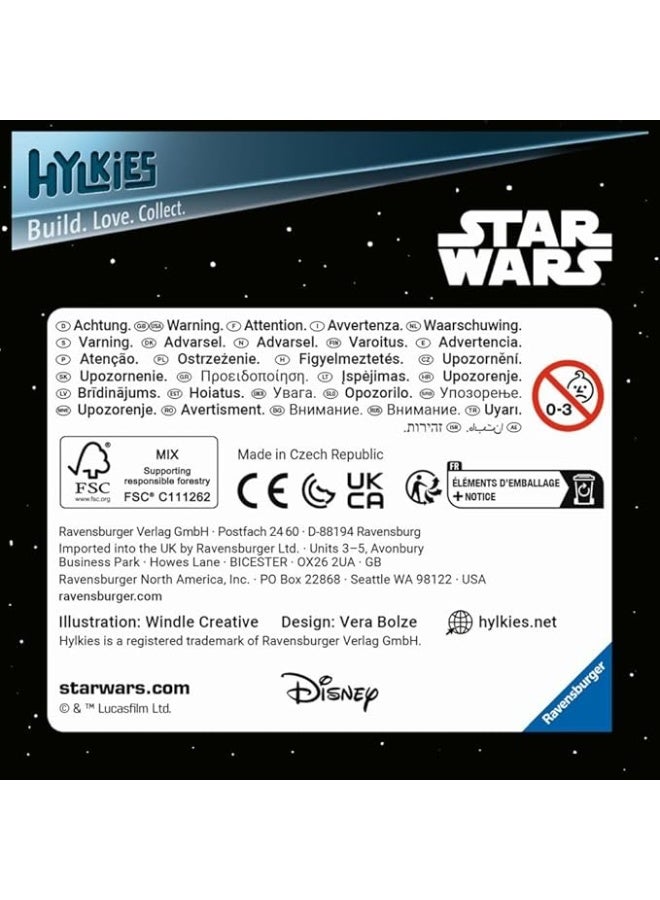 Ravensburger Hylkies Star Wars Obi‑Wan Kenobi 3D Puzzle – 54-Piece Capsule Model, Approx. 12 cm Tall, Numbered Assembly with Display Stand, No Glue Needed | 12001015‑9 - Image 5