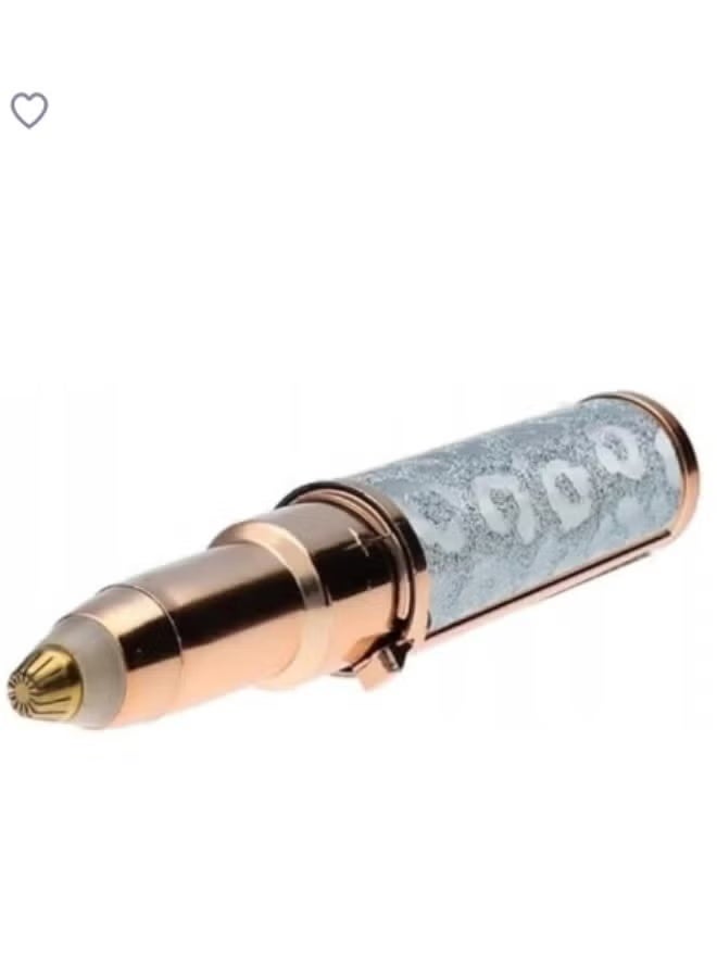 جهاز بلاوليس 2 في 1 لإزالة شعر الوجه للنساء، قابل لإعادة الشحن، أداة تشذيب شعر الوجه والحواجب، جهاز إزالة الشعر بدون ألم - 003 - Image 2