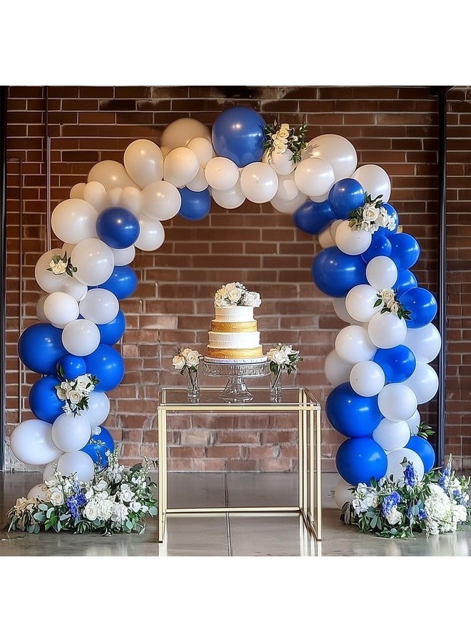 RUBFAC 129pcs Dark Blue Balloons Different Sizes 18 12 10 5 Inch for Garland Arch for Birthday Gender Reveal Baby Shower Graduation Party Decoration - Image 4