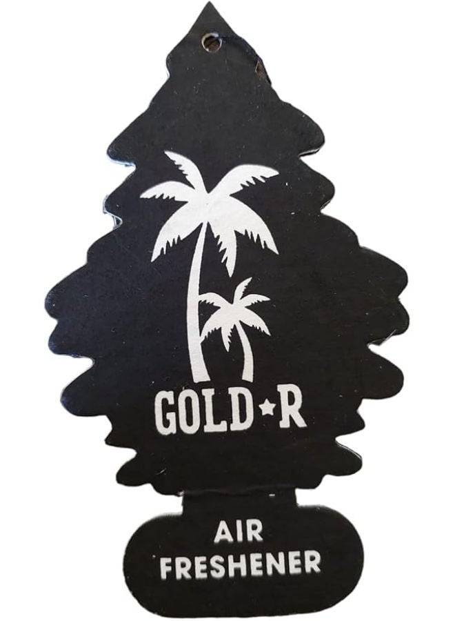Gold Airfreshener for car - Black Ice - Image 2