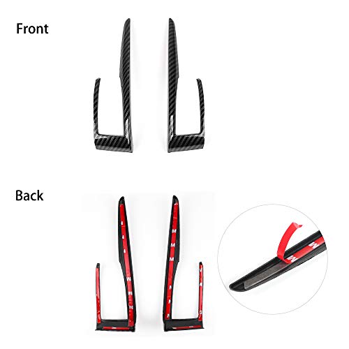 Thenice ثينيس لزينة صندوق التروس لجيل 10 من هوندا سيفيك CVT ناقل حركة أوتوماتيكي ملصقات لوحة لسيارة هوندا سيفيك سيدان هاتشباك كوبيه 2021 2020 2019 2018 2017 2016 - ألياف الكربون - Image 3