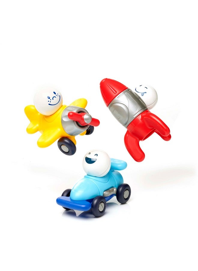 SmartMax SmartMax My First Explorers Magnetic Discovery Dynamic STEM Vehicle Building Set for Ages 1+  - Image 5