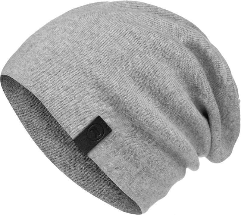 Revony Warm Slouchy Beanie Hat - Deliciously Soft Daily Beanie in Fine Knit - Image 1