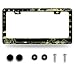 Omw2fyb Personalise American Flag Camouflage License Plate Frame Eagle Forest License Plate Holder Funny Car Stainless Steel Accessories Cars Decor with Screws Fits Standard Us Vehicles Size 122 X 6 Inch - Image 2