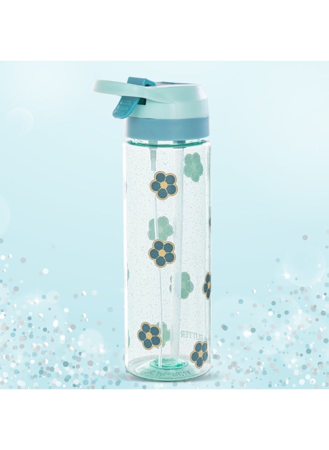 Eazy Kids Eazy Kids -Flora Tritan Water Bottle W/ Spray 750ml - Gitter Green  - Image 5
