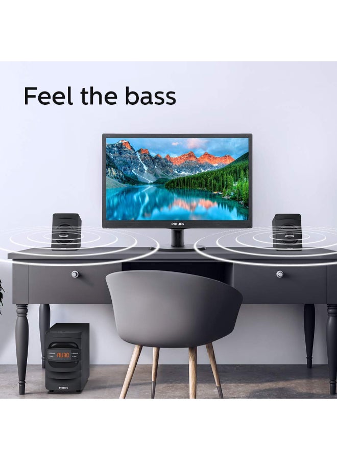 Philips Renewed - Audio MMS2625B 2.1 Channel, 31 W, Bluetooth Connectivity MMS2625B BLACK - Image 3