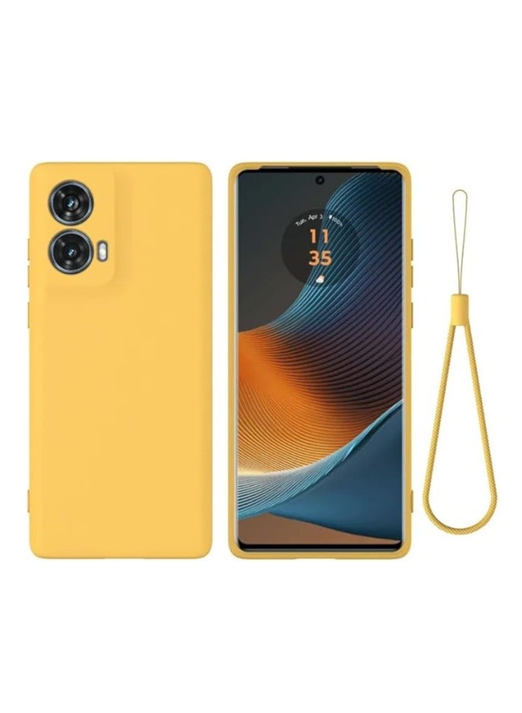 general The case is compatible with the Motorola Moto G85, liquid silicone case with microfiber cloth layer, scratch and fingerprint shock resistant case for Moto G85
