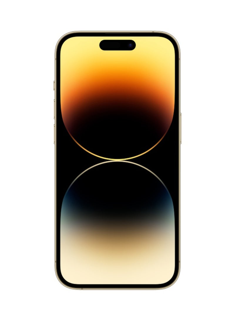 Apple Refurbished - iPhone 14 Pro 256GB Gold 5G With Facetime - USA Version (e-SIM only) - Image 2