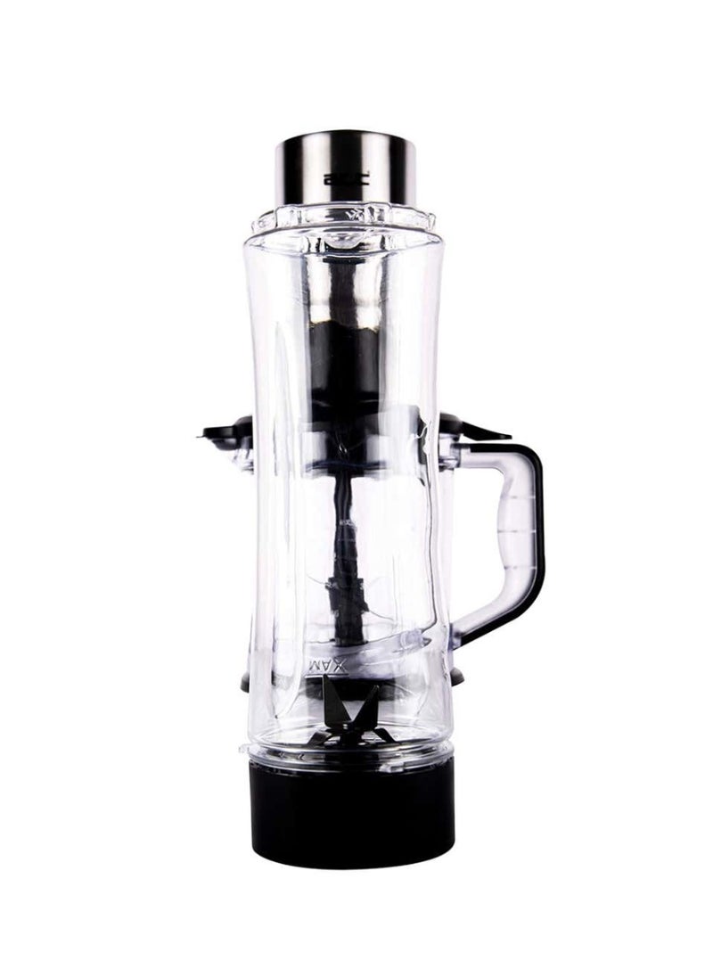 ATC ATC Metal Mixer Grinder Powerful 500W with 3 Stainless Steel Jars for Wet and Dry Grinding, Anti-Skid Base, Overload Protection, Ice Crushing Blades, Dishwasher-Safe Jars – Black/Clear – Model H-GP625  - Image 3