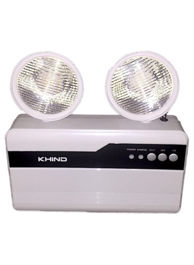 KHIND - Emergency light Khind. Portable rechargeable double light. - Image 1